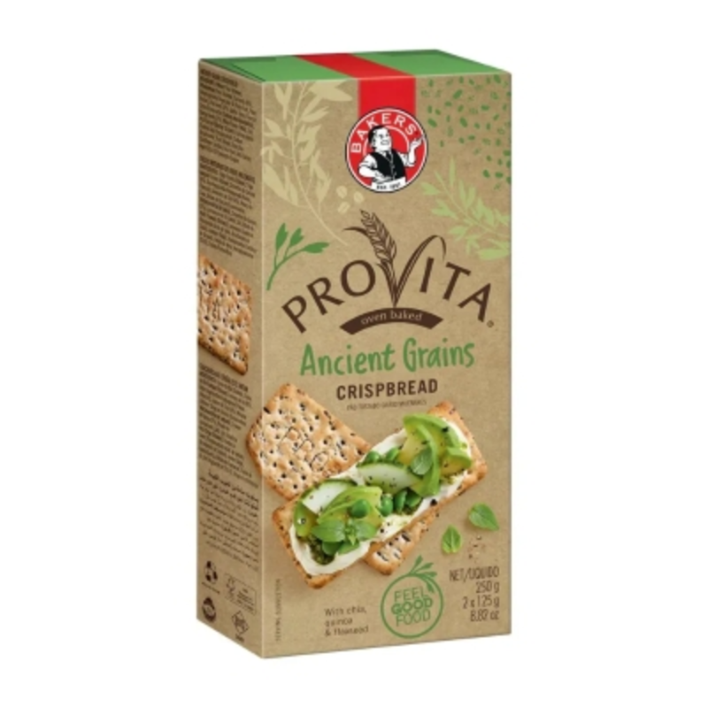 Bakers Provita Ancient Grain Crispbread 250G